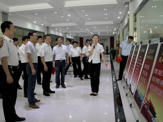 梁山縣委常委、組織部部長王建一行蒞臨天意機械調研