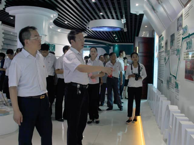 梁山縣委常委、組織部部長王建一行蒞臨天意機械調研