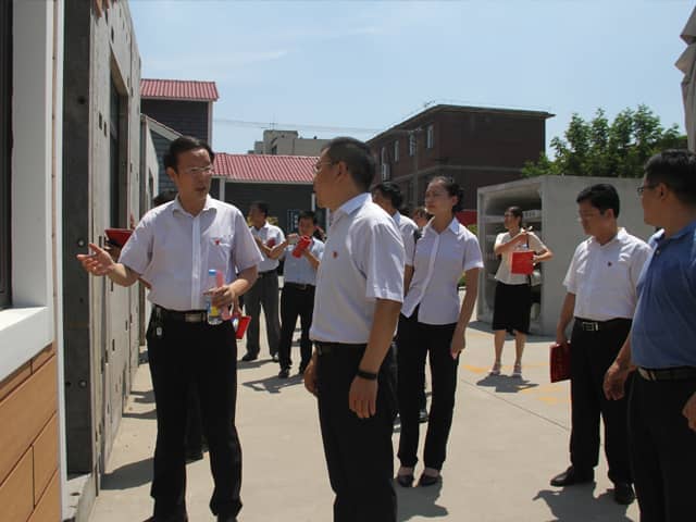 梁山縣委常委、組織部部長王建一行蒞臨天意機械調研