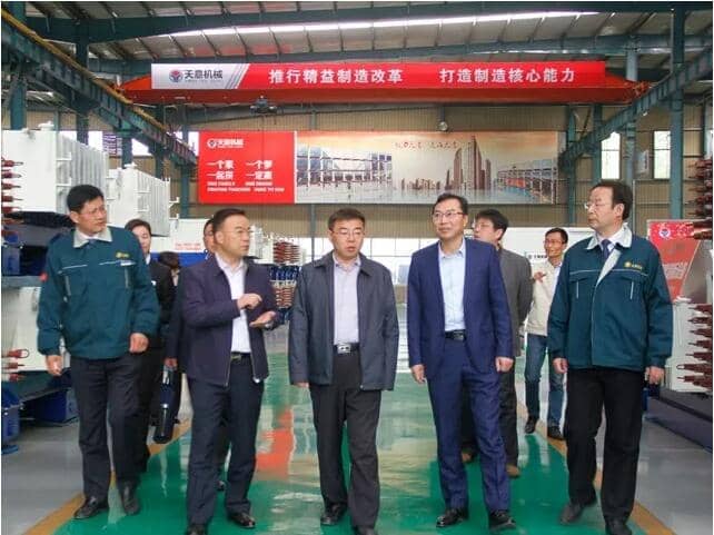 區(qū)委常委、區(qū)紀(jì)委書記、區(qū)監(jiān)委主任王慶峰調(diào)研天意機械