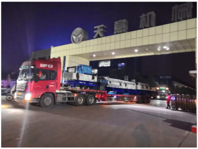 年終歲末天意機械發貨忙 加班加點為市場！